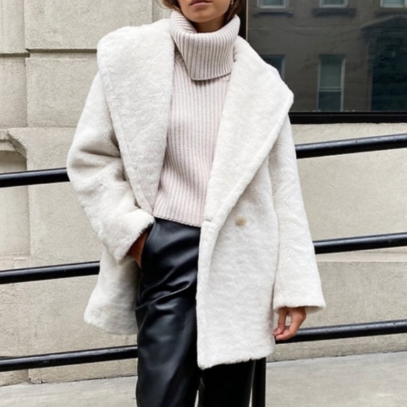 Aritzia Jackets & Blazers - Babaton Teddy Coat in Oak